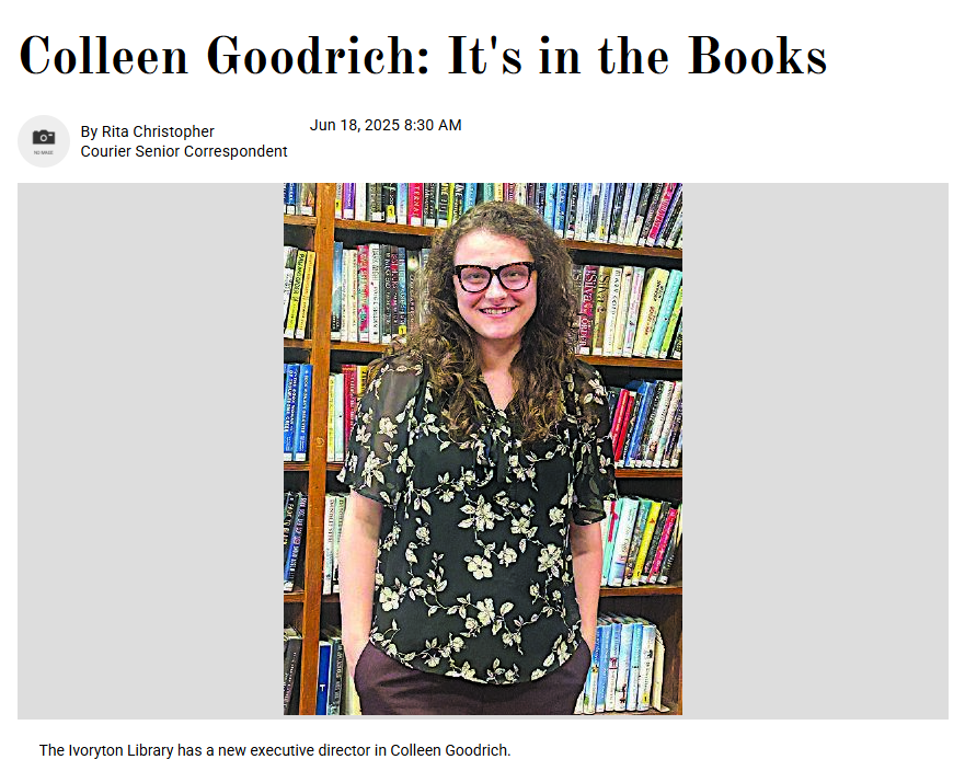 Colleen Goodrich Ivoryton Library