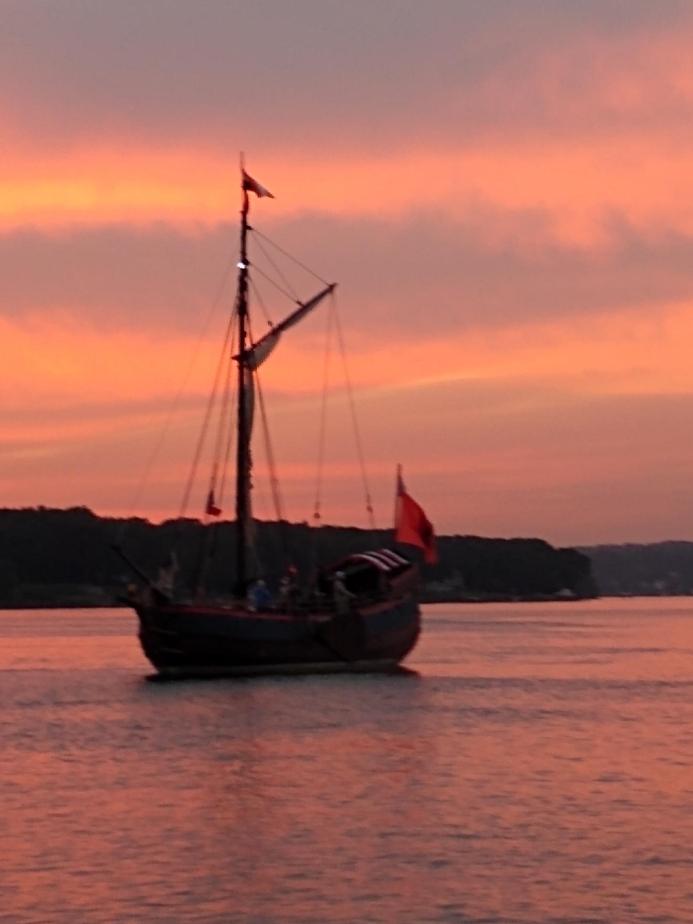 Sunset Essex Harbor